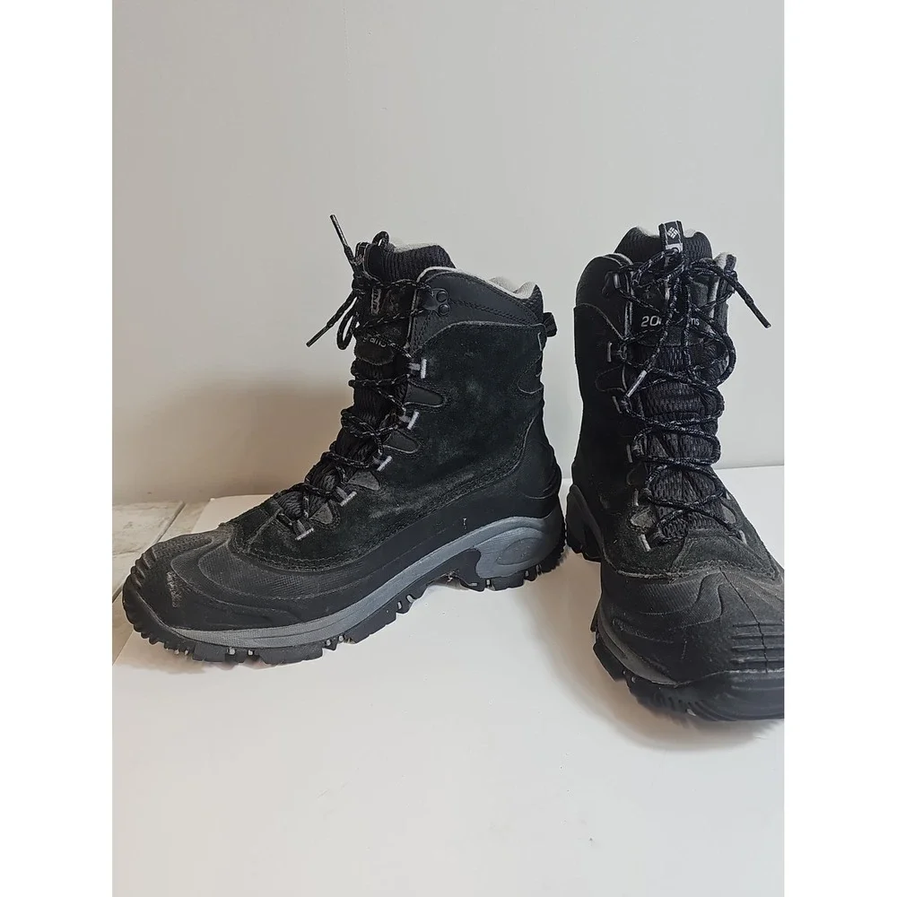 Columbia Boots Mens Size 12 Bugaboot Plus III Omni-Heat  Black  BM5110-010